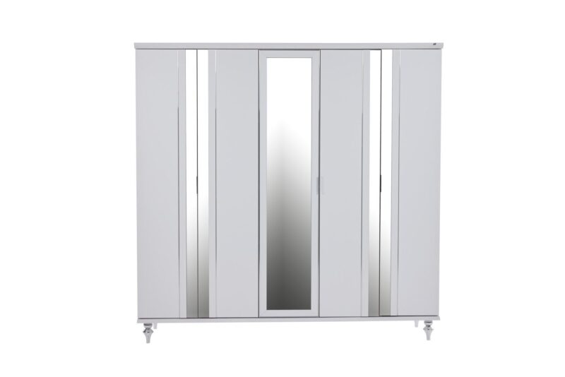 Platin 5 Kapaklı Dolap